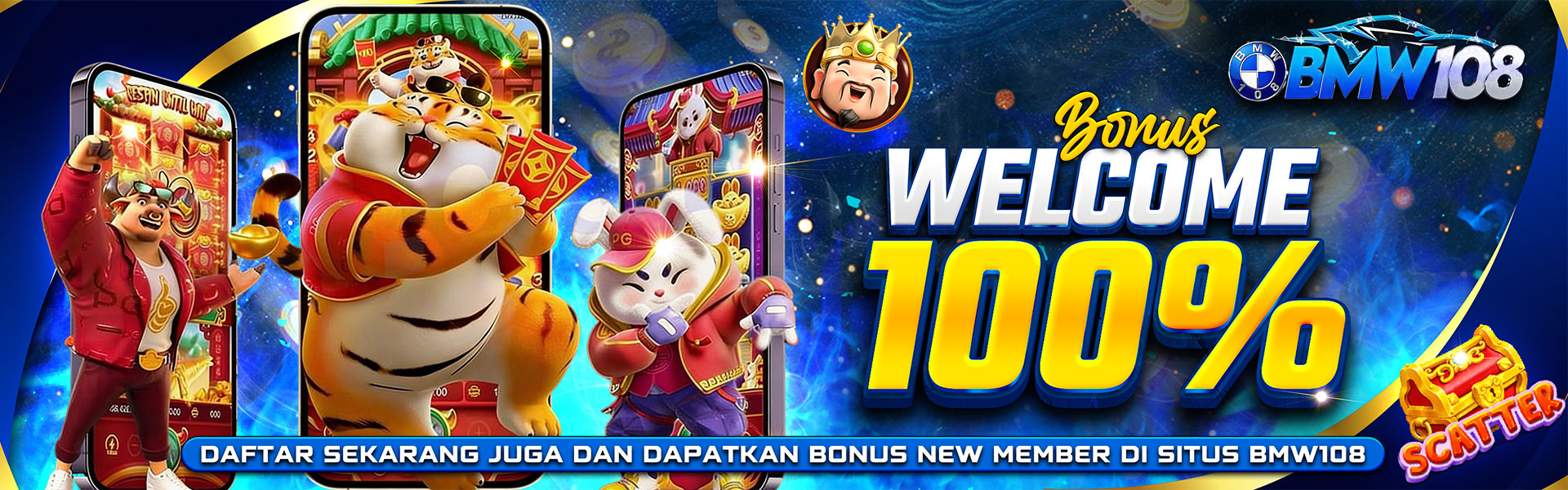 BONUS NEW MEMBER 100%