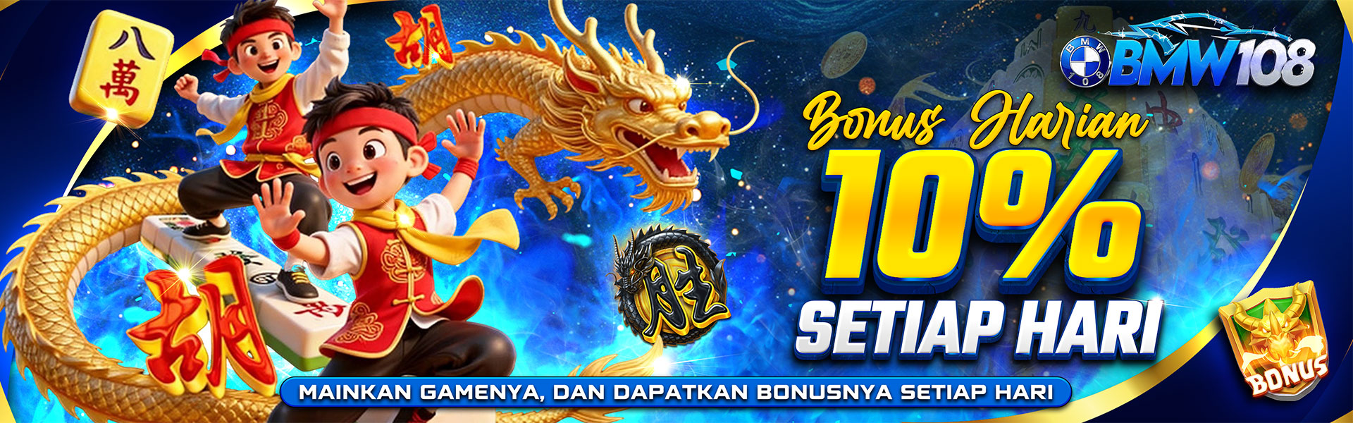 BONUS HARIAN 10% SETIAP HARI