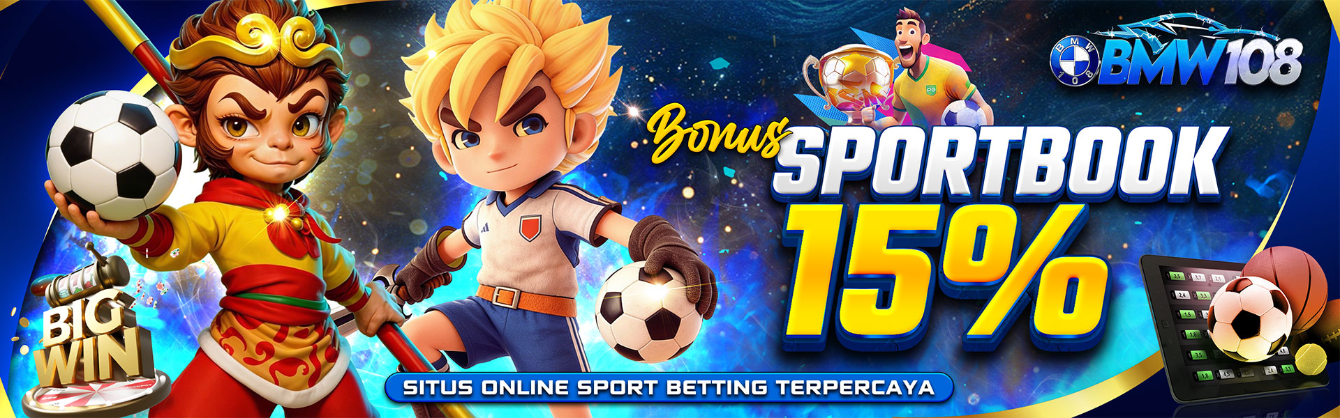 BONUS SPORTBOOK 15%