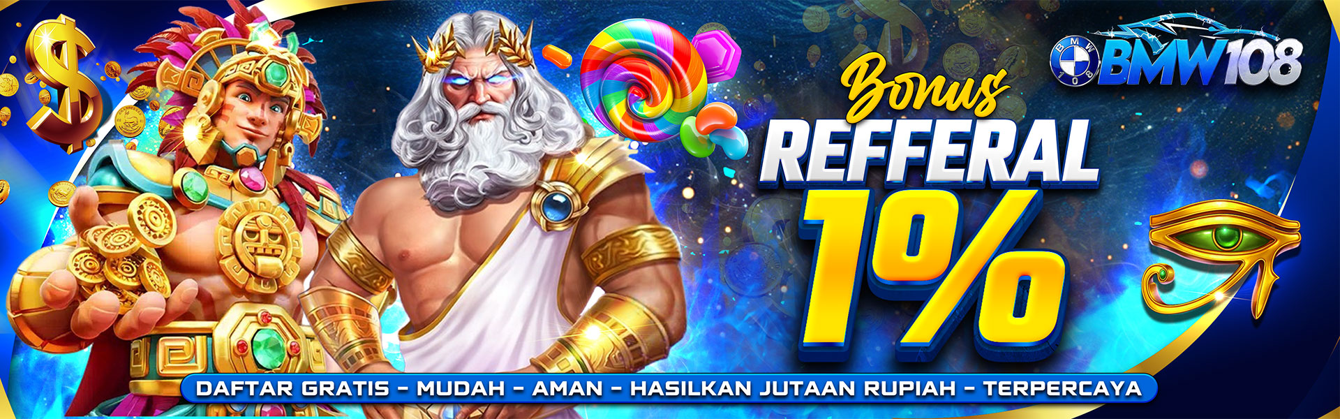 BONUS REFFERAL 1%