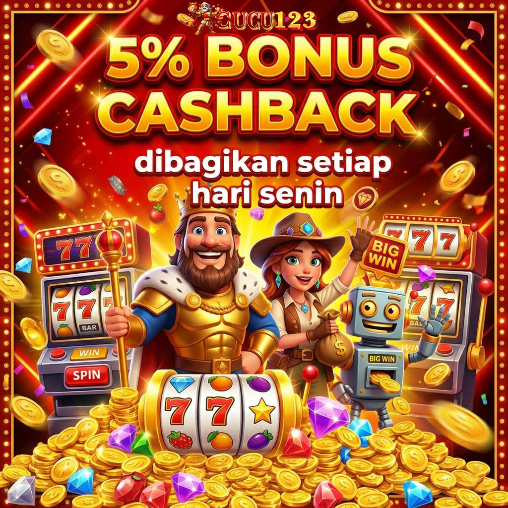 BONUS CASHBACK CUCU123