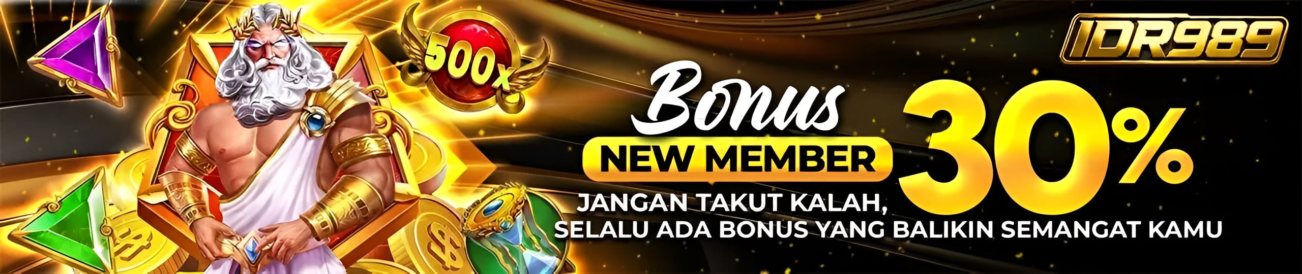 BONUS NEW MEMBER 30%