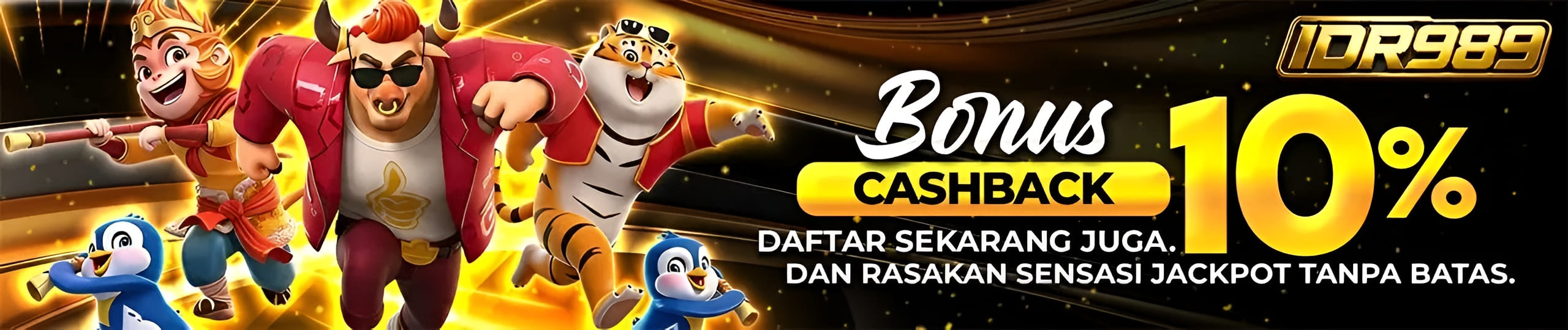 BONUS CASBACK 10%