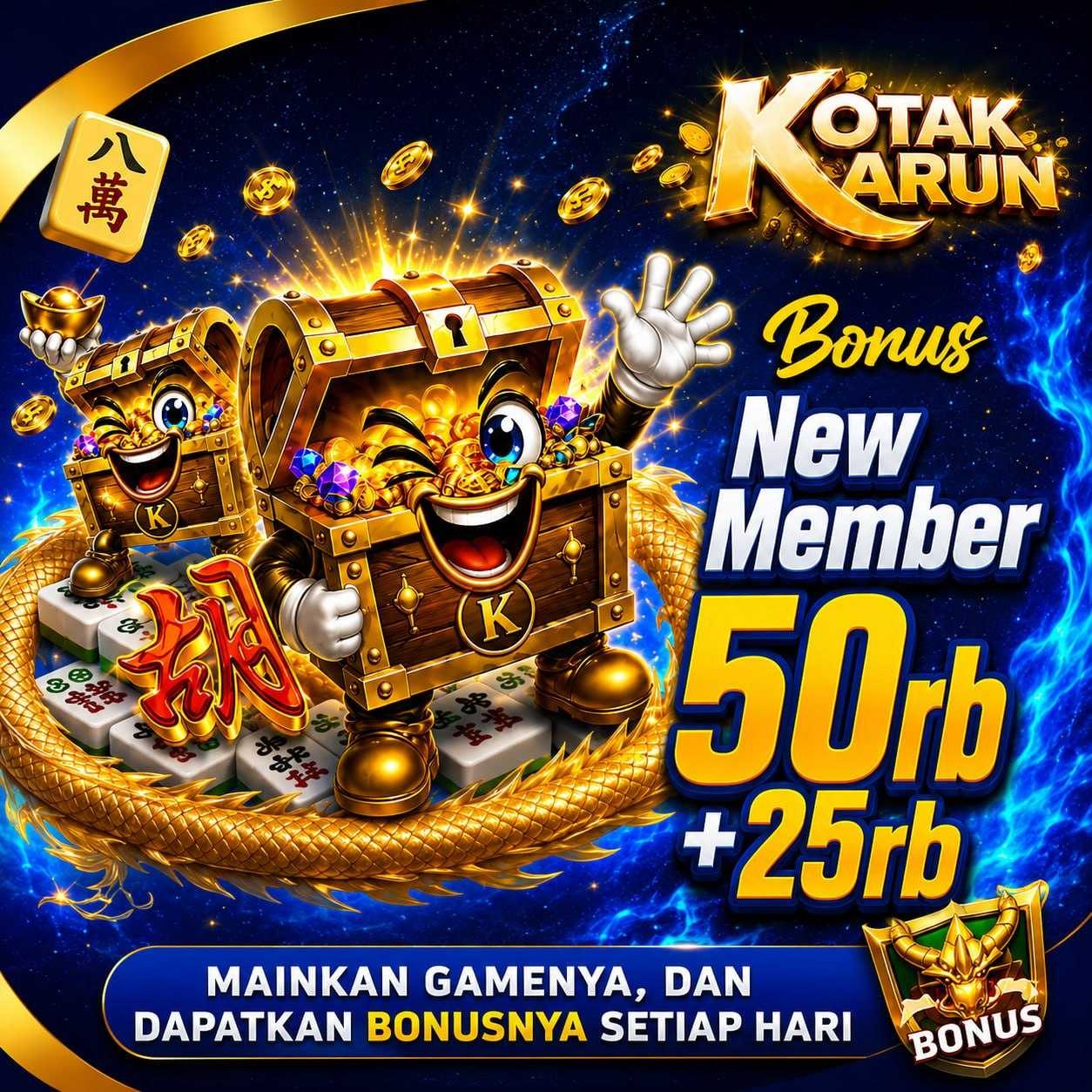 BONUS NEW MEMBER 50+25