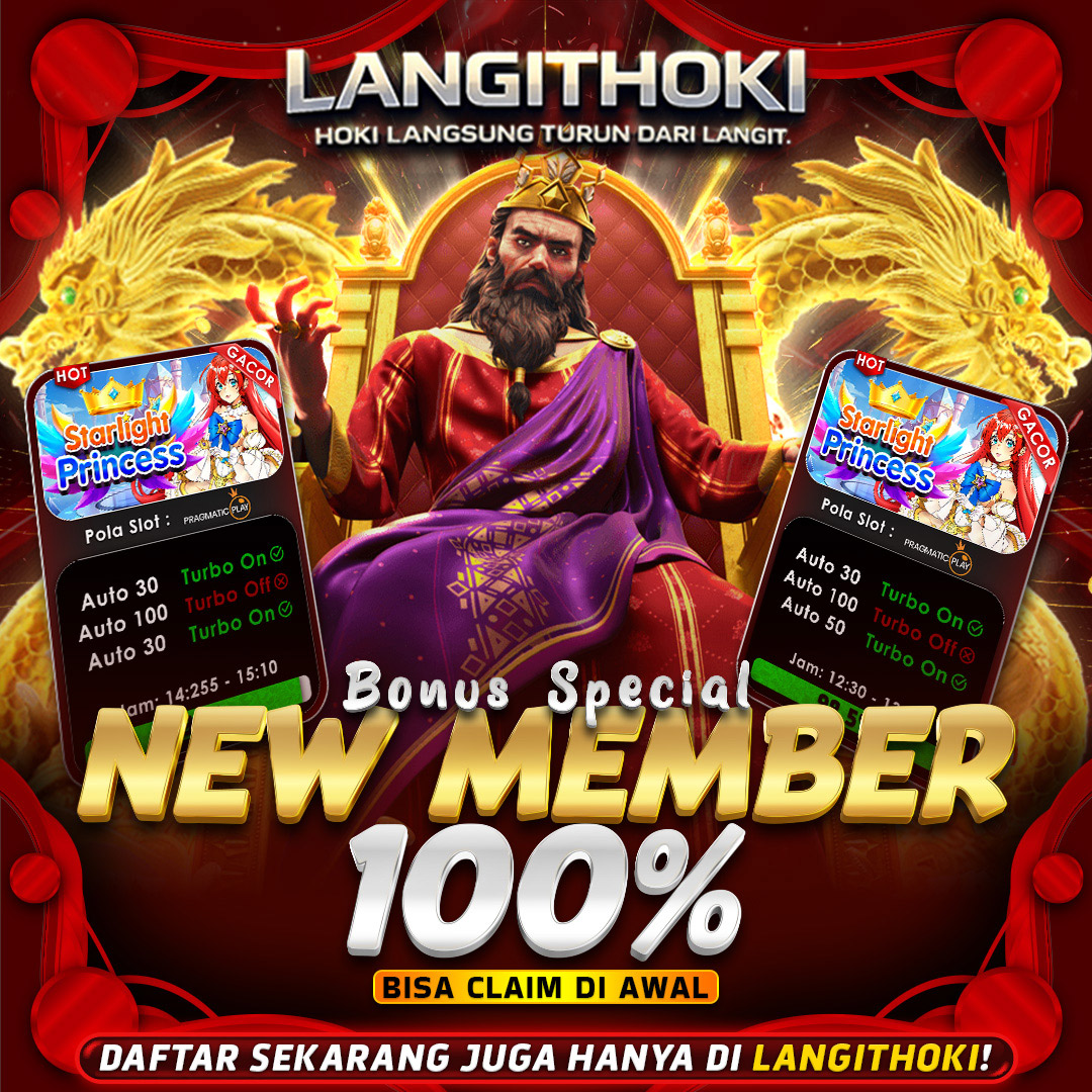 Bonus new member 100% - Langithoki