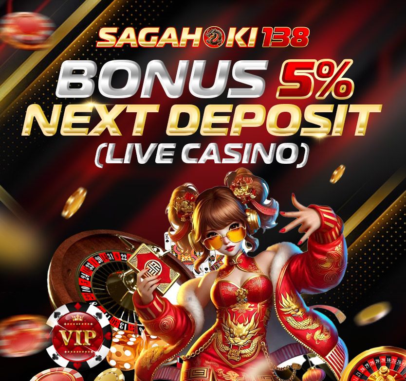 BONUS 5% NEXT DEPOSIT (LIVE CASINO)