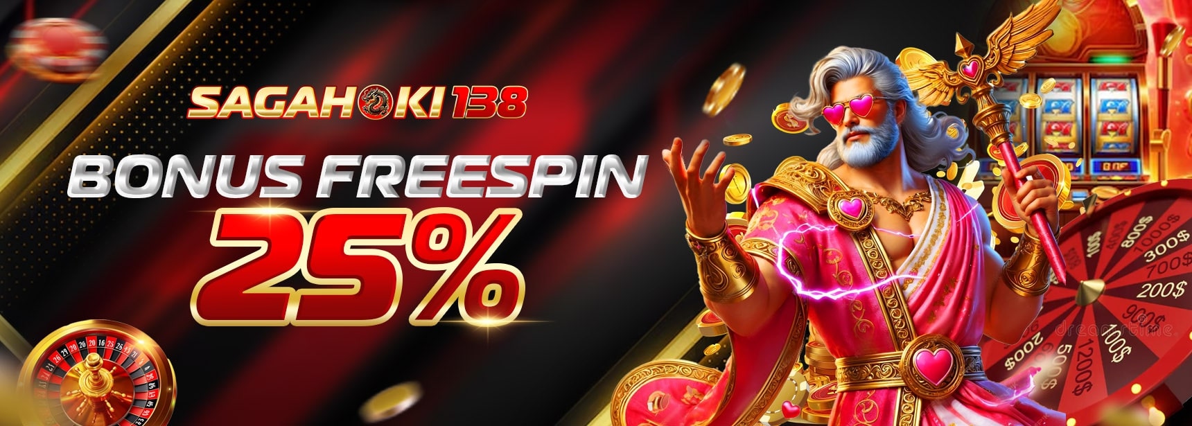 EXTRA BONUS FREESPIN 25%