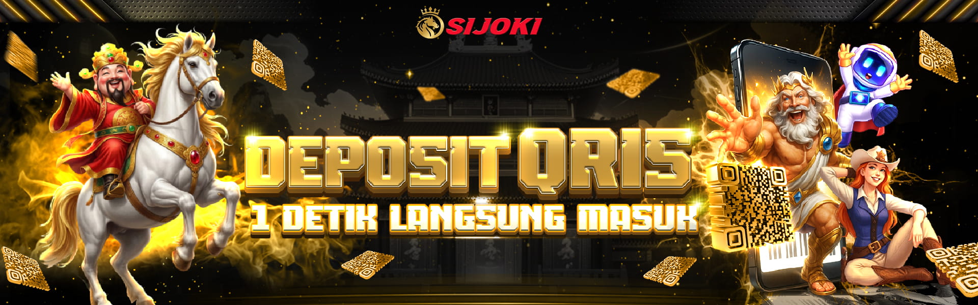 DEPOSIT QRIS LANGSUNG MASUK!