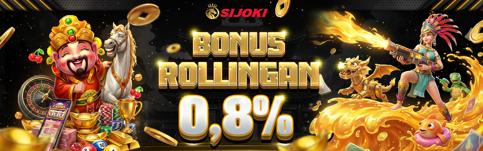 BONUS ROLLINGAN 0.8%