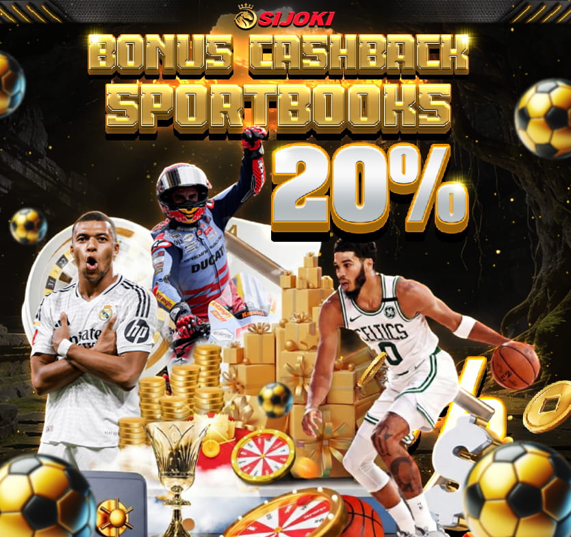 BONUS CASHBACK SPORTBOOKS 20%